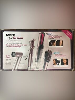 Shark FlexFusion Luxury Air and Ceramic Multi-Styler with Air Straightener